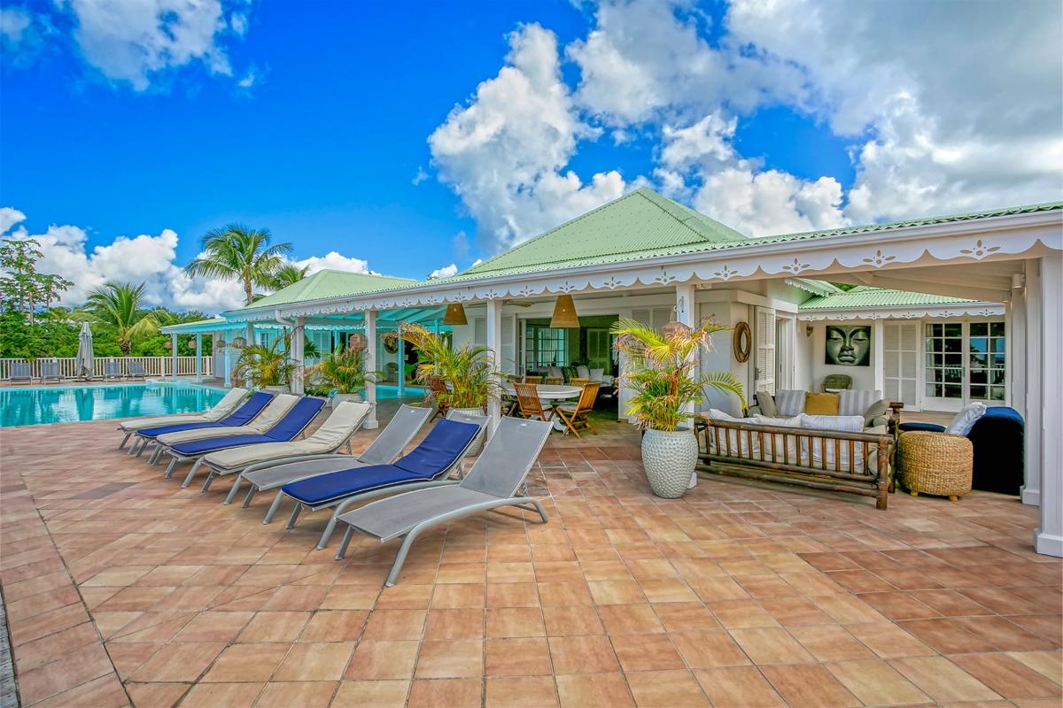 Villa for rent in St Martin - Outdoor seating